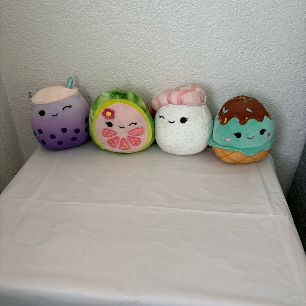 Squishmallows 4 Small Plush Toy